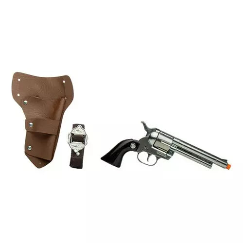 Big Tex Cowboy Holster Set – 12 Shot Ring Cap Gun with Belt and Holster