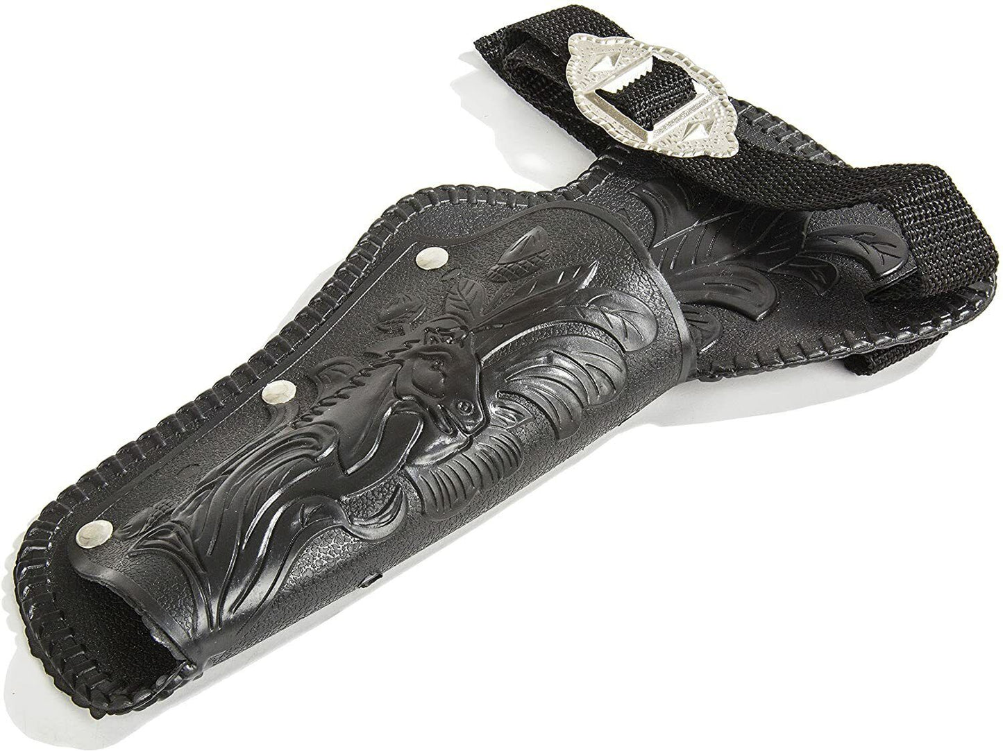 Stagecoach Double Holster Set – Roll Cap Toy Gun Set with Belt and Holsters