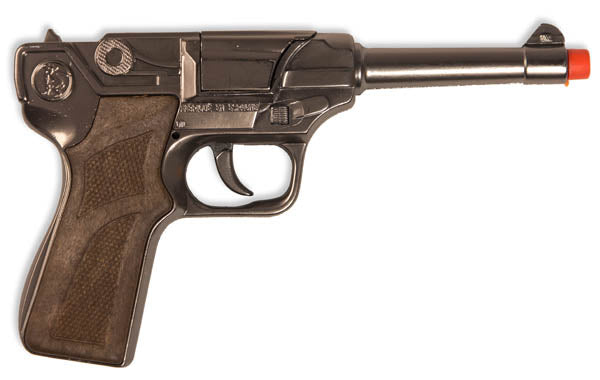 Parris Desert Fox Toy Luger – 8 Shot Die-Cast Metal Cap Gun Replica