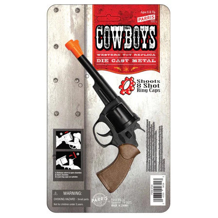 希少品　ミニチュア ピストルセット Lepage à Paris Parris 8 Shot Toy Cap Gun – Die-Cast Metal Western Cowboy Revolver