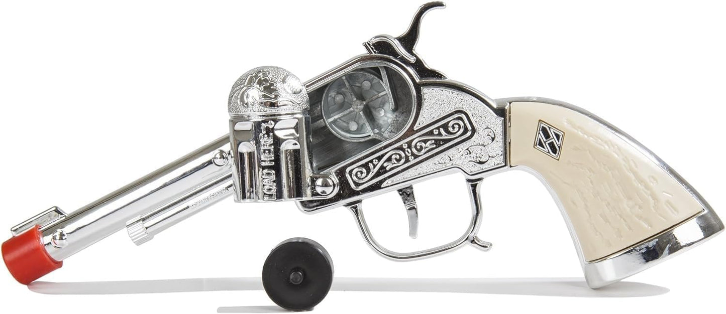 Parris Stagecoach Single Holster Set – Paper Roll Cap Toy Gun with Holster and Belt