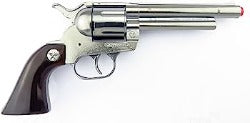 Gonher Peacemaker Style Cowboy Revolver – 12 Shot Die-Cast Toy Cap Gun Made in Spain