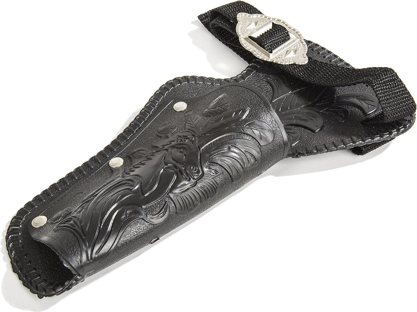 Parris Stagecoach Single Holster Set – Paper Roll Cap Toy Gun with Holster and Belt