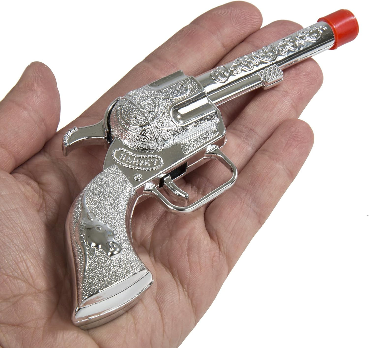 Parris Li'l Ranger Double Holster Set – Die Cast Toy Cap Pistols with Belt and Holsters