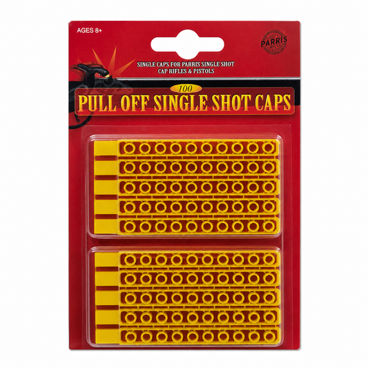 Parris Toys Single Shot Caps Refill Pack – Made in Germany 100 Shots for Toy Cap