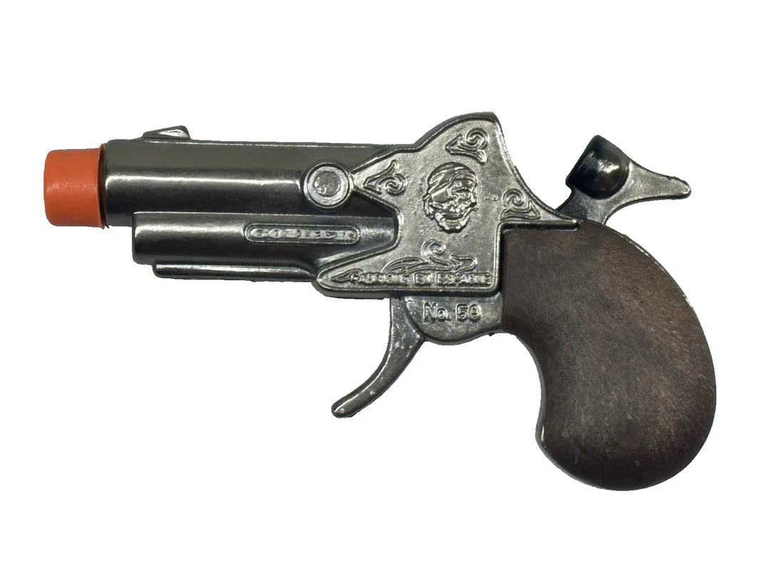 Gonher Mini Pirate Derringer Pistol – Die-Cast Metal Pirate Toy Replica Made in Spain