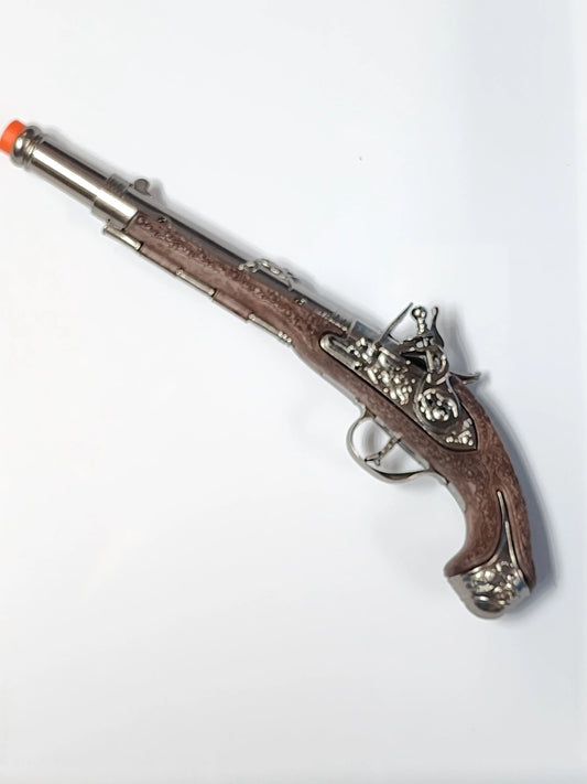 Gonher 17th Century Pirate Flintlock Pistol Replica – Non-Firing Toy Prop Made in Spain