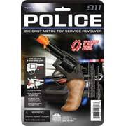 Parris Police Service Revolver – 8 Shot Die-Cast Toy Cap Gun