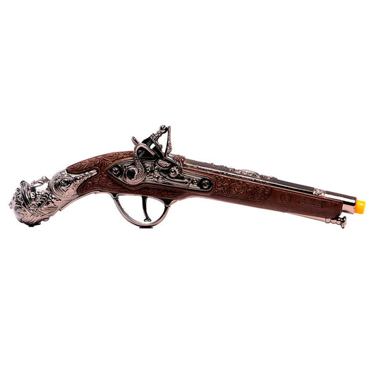 Gonher Pirate Flintlock Pistol Replica – Die-Cast Non-Firing Toy Prop Made in Spain