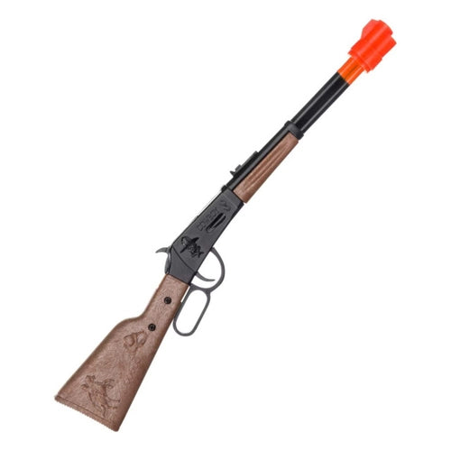 Parris Mighty Mini Lever Action Toy Rifle – Mini Cap Gun Rifle with Pull-Off Caps