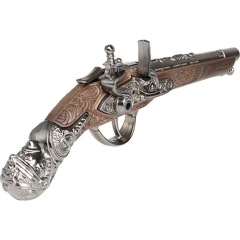 Gonher Pirate Flintlock Pistol Replica – Die-Cast Non-Firing Toy Prop Made in Spain