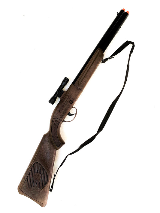 Gonher Cowboy Style Sound Shotgun with Scope – 26 Inch Toy Rifle Made in Spain