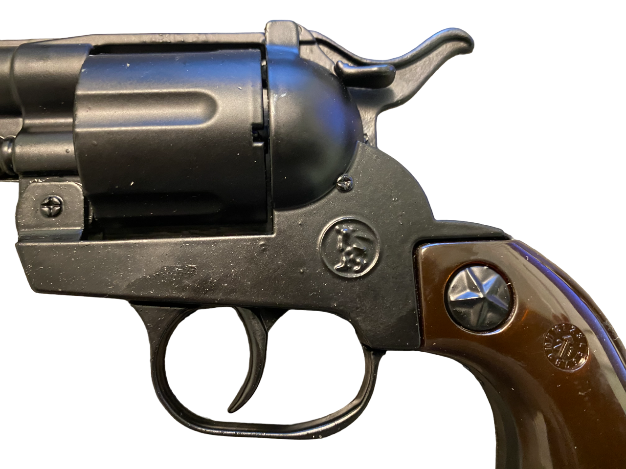 Gonher Cavalry Style Cowboy Revolver – 12 Shot Die-Cast Toy Cap Gun Made in Spain