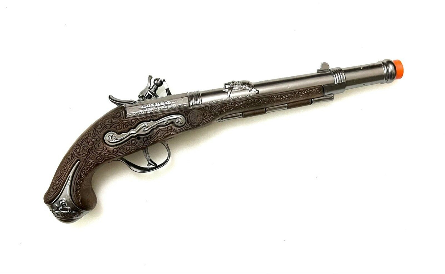 Gonher 17th Century Pirate Flintlock Pistol Replica – Non-Firing Toy Prop Made in Spain