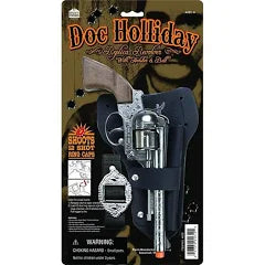 Parris Doc Holliday Holster Set – 12 Shot Die-Cast Toy Cap Gun