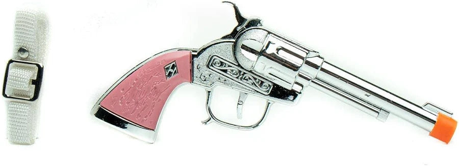 Parris Western Girl Holster Set – Pink Toy Cap Gun with Holster and Belt