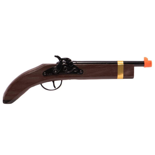 Parris Kentucky Replica Pistol – Real Wood Toy Cap Gun with Pull-Off Action Caps