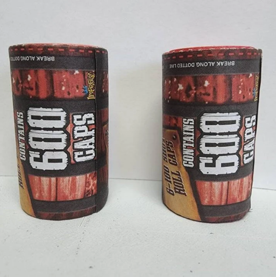 Parris Cowboys Paper Roll Caps Refill – 1200 Shots Total (Made in Germany) Toy Cap Gun Ammo