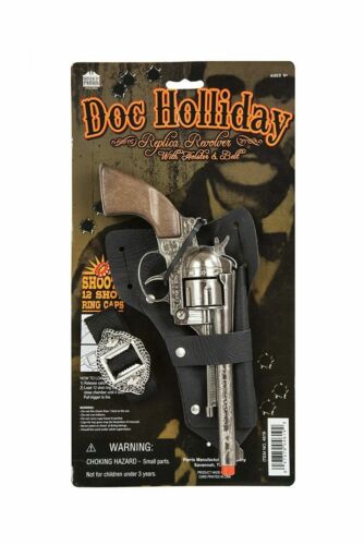 Parris Doc Holliday Holster Set – 12 Shot Die-Cast Toy Cap Gun